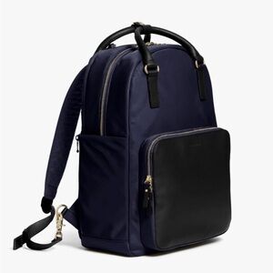 Lo & Sons Navy and Black Backpack